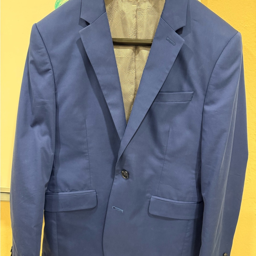 Express Blue mens suit 29x30 36s